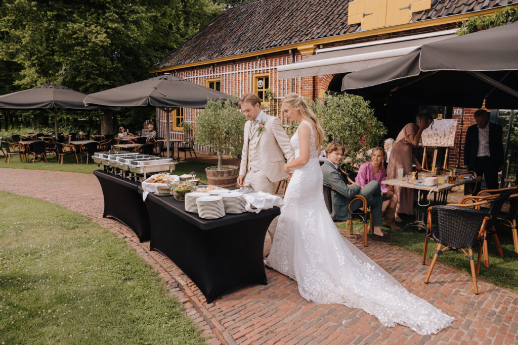 Bruidsfotografie Landgoed Fraeylemaborg Groningen