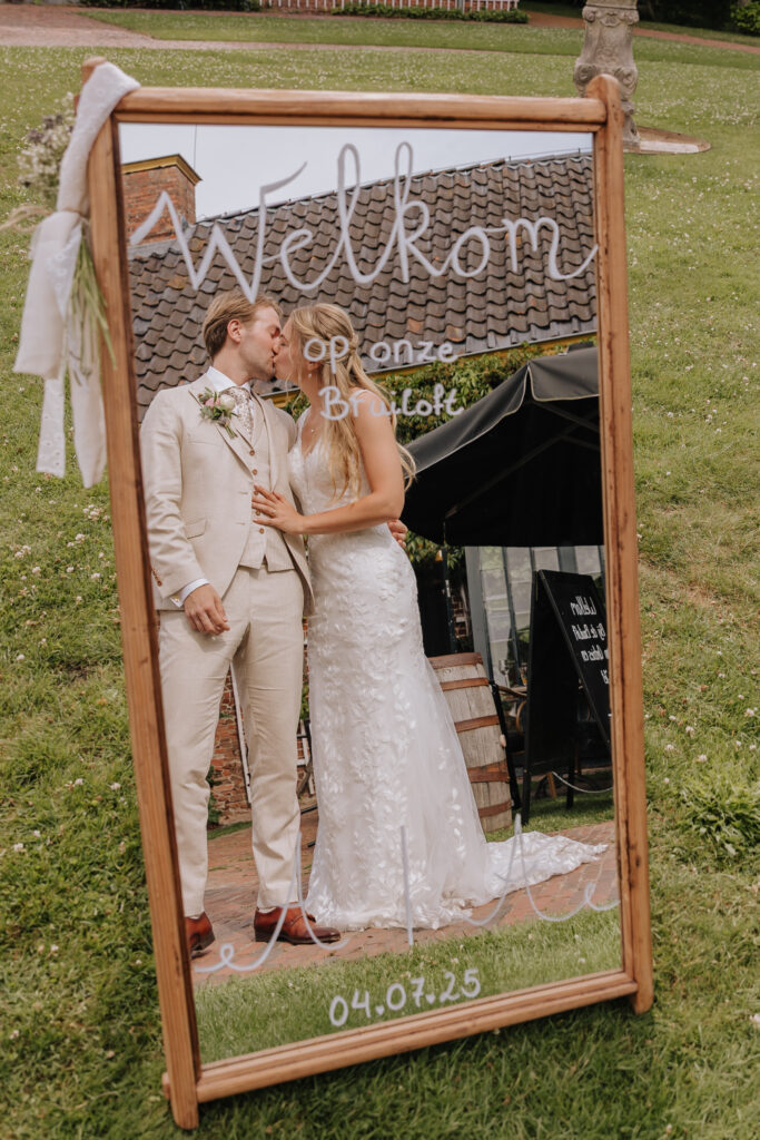 Bruidsfotografie Landgoed Fraeylemaborg Groningen