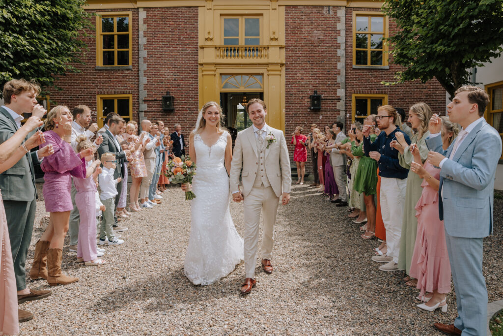 Bruidsfotografie Landgoed Fraeylemaborg Groningen