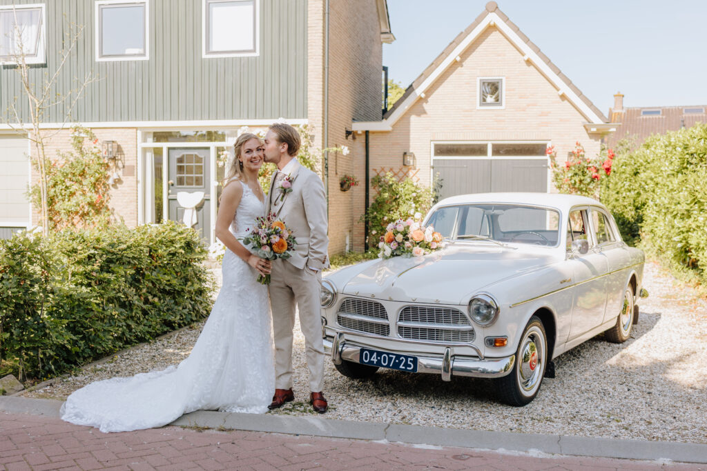 Bruidsfotografie bruiloft first look